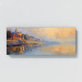 Ganga Misty River Dawn 1
