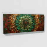 Mandala Emerald Swirls 52