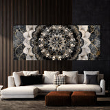 Mandala Grayscale 59