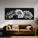 Zinnia Monochrome Elegance 32