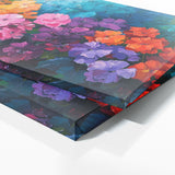 Geranium Abstract Blocks 24