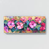 Geranium Vivid Brushstrokes 12