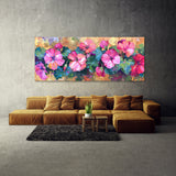 Geranium Vivid Brushstrokes 12