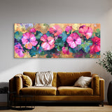 Geranium Vivid Brushstrokes 12