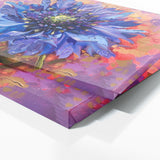 Scabiosa Vibrant Abstract 22