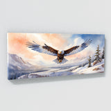 Eagle Snowy Soar 51