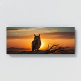 Owl Dawn Silhouette 100