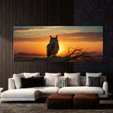 Owl Dawn Silhouette 100