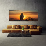 Owl Dawn Silhouette 100