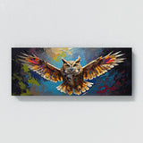 Owl Flight Of Color 71