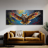 Owl Flight Of Color 71