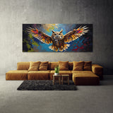 Owl Flight Of Color 71