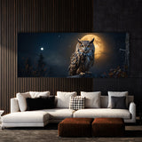 Owl Moonlit Gaze 104