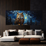 Owl Starry Night 76