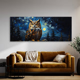 Owl Starry Night 76