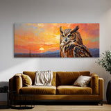 Owl Sunset Majesty 74