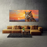 Owl Sunset Majesty 74