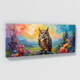 Owl Whimsical Color Realm 86