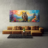 Owl Whimsical Color Realm 86