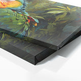 Parrot Jungles Vivid Canvas 44