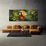 Parrot Jungles Vivid Canvas 44
