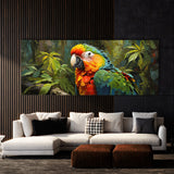 Parrot Jungles Vivid Canvas 44