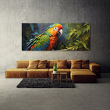Parrot Vibrant Feather Flourish 46