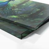 Peacock Enchanted Forest Depths 39