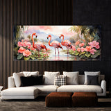 Flamingo Floral Harmony 45