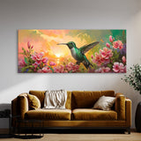 Hummingbird Emerald Blossoms 2