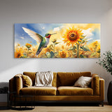 Hummingbird Sunlit Flight 34