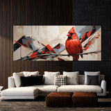 Cardinal Abstract Elegance 84