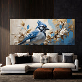 Blue Jay Abstract 84