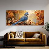 Blue Jay Autumn Jay Perch 14