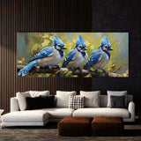 Blue Jay Vivid Feather Dance 48