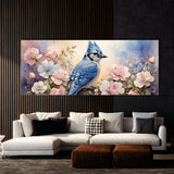 Blue Jay Whispering Blooms 24