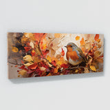 Robin Autumnal Abstract Burst 102