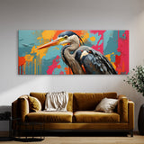 Heron Pop Art 85