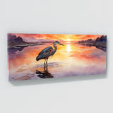 Heron Twilight Watercolors 26