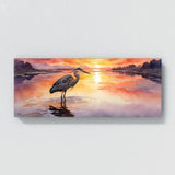 Heron Twilight Watercolors 26