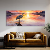 Heron Twilight Watercolors 26