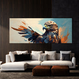 Hawk Pixelated Flight 123