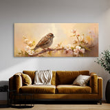Sparrow Blossom Perch Serenity 3