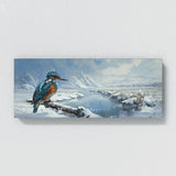 Kingfisher Snowy Perch 113