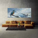 Kingfisher Snowy Perch 113
