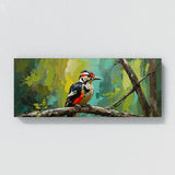 Woodpecker Abstract Woodland 44