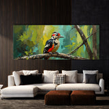 Woodpecker Abstract Woodland 44