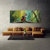Woodpecker Abstract Woodland 44