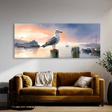 Seagull Dawns Harbor Serenity 136