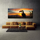 Toucan Sunset Silhouette 233